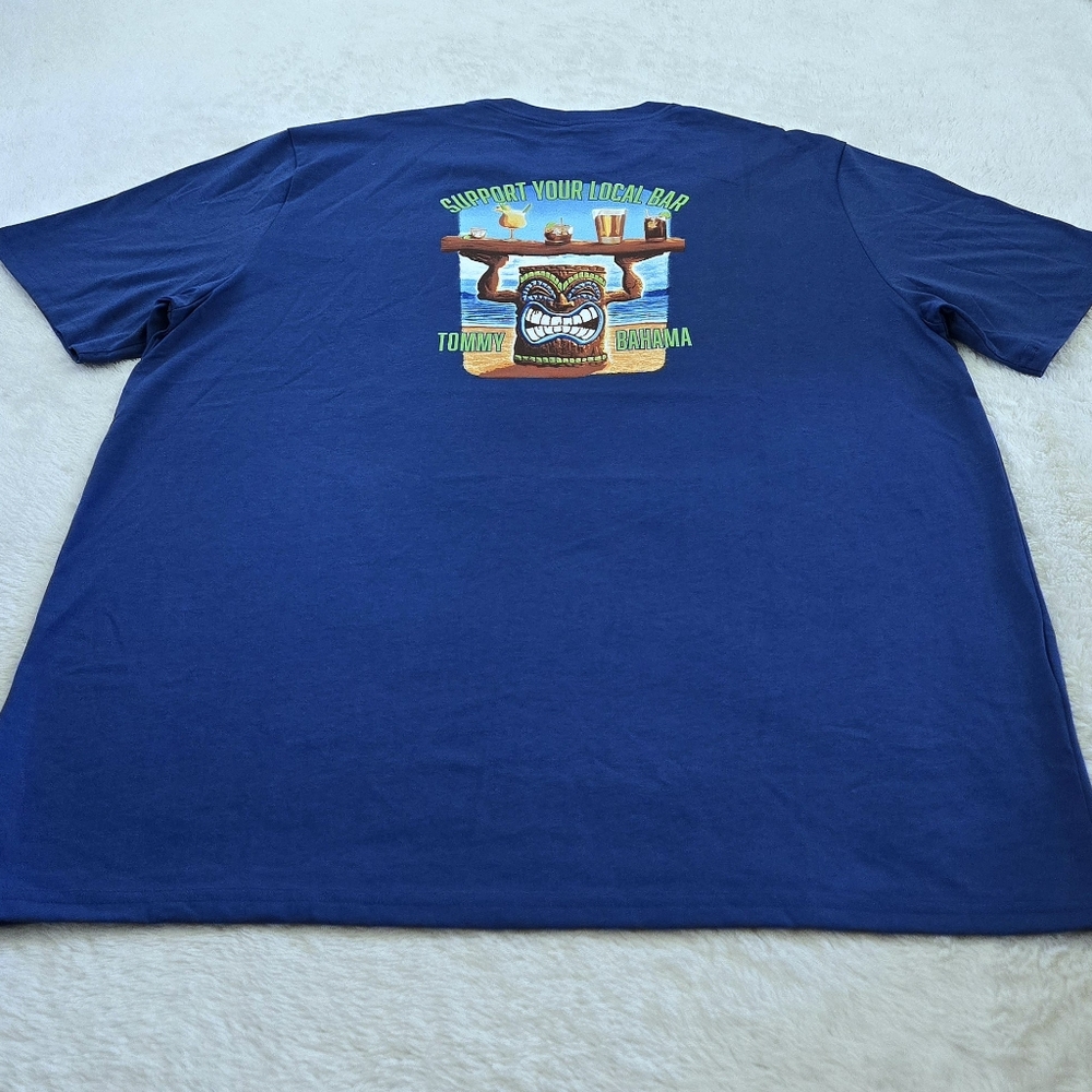 Tommy Bahama "Support Your Local Bar" Graphic Tee👕 - NWT - Picture 12 of 13